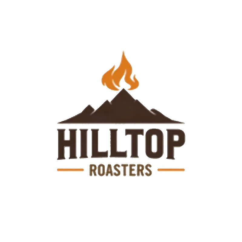The Hilltop Roasters logo on a transparent background